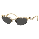 Swarovski - Cat Eye Sunglasses - Gray - Sunglasses - Swarovski Eyewear