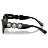 Swarovski - Occhiali da Sole a Maschera - Argento Grigio - Occhiali da Sole - Swarovski Eyewear