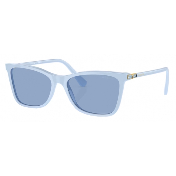 Swarovski - Square Sunglasses - Blue - Sunglasses - Swarovski Eyewear