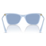 Swarovski - Occhiali da Sole Squadrati - Blu - Occhiali da Sole - Swarovski Eyewear