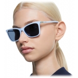Swarovski - Occhiali da Sole Squadrati - Blu - Occhiali da Sole - Swarovski Eyewear