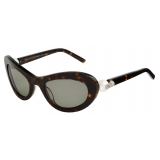 Givenchy - 4G Pearl Sunglasses in Acetate with Crystals - Dark Havana - Sunglasses - Givenchy Eyewear