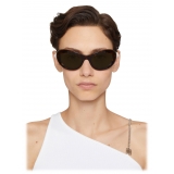 Givenchy - Occhiali da Sole 4G Pearl in Acetato con Cristalli - Havana Scuro - Occhiali da Sole - Givenchy Eyewear