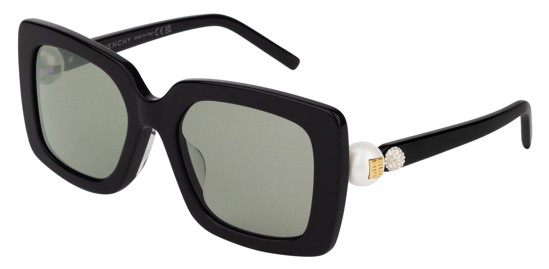 Givenchy - 4G Pearl Sunglasses in Acetate with Crystals