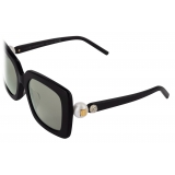 Givenchy - 4G Pearl Sunglasses in Acetate with Crystals - Black - Sunglasses - Givenchy Eyewear