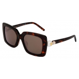 Givenchy - 4G Pearl Sunglasses in Acetate with Crystals - Dark Havana - Sunglasses - Givenchy Eyewear