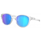 Oakley - Latch™ - Prizm Sapphire Polarized - Matte Clear - Sunglasses - Oakley Eyewear