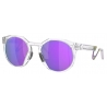 Oakley - HSTN Metal - Prizm Violet - Matte Clear - Sunglasses - Oakley Eyewear