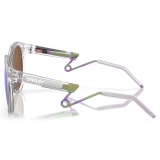 Oakley - HSTN Metal - Prizm Violet - Matte Clear - Sunglasses - Oakley Eyewear
