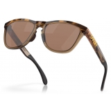 Oakley - Frogskins™ Range - Prizm Tungsten Polarized - Brown Tortoise / Brown Smoke - Sunglasses - Oakley