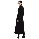 Ottod'Ame - Long Dress in Stretch Jersey - Black - Dresses - Luxury Exclusive Collection