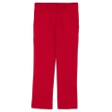 Ottod'Ame - Pantalone Gamba Dritta in Tessuto Pettinato - Rosso - Pantalone - Luxury Exclusive Collection