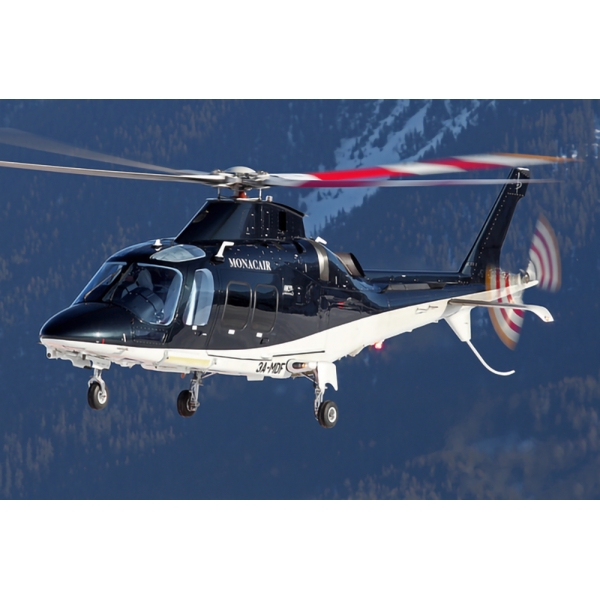 Monte Carlo Travel 1985 - Agusta Westland A-109 - Monte-Carlo - Nice Airport - Helicopter Transfer - Exclusive Luxury