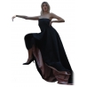 Miriam Tirinzoni - Abito da Sera - Verde Scuro e Rosa - Abiti - Luxury Exclusive Collection