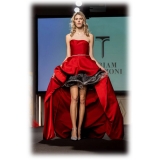 Miriam Tirinzoni - Sweet Life Dress - Red Grey Black - Dresses - Luxury Exclusive Collection