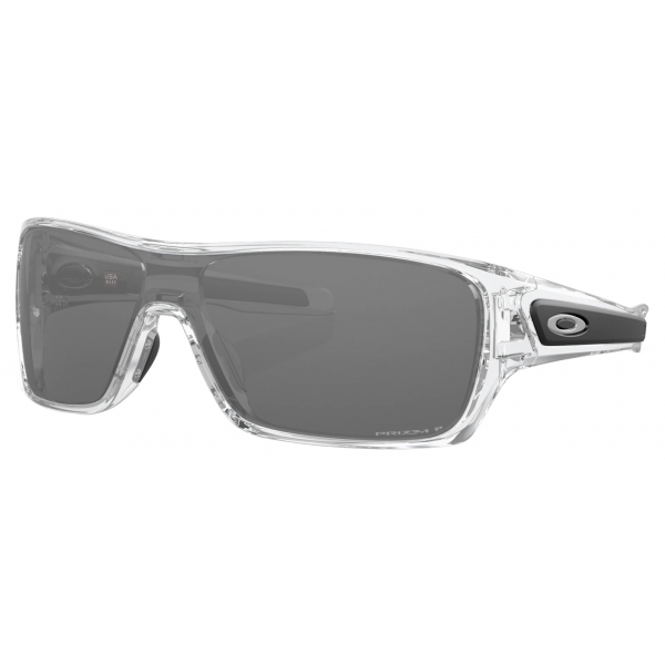 Oakley - Turbine Rotor - Prizm Black Polarized - Polished Clear - Occhiali da Sole - Oakley Eyewear