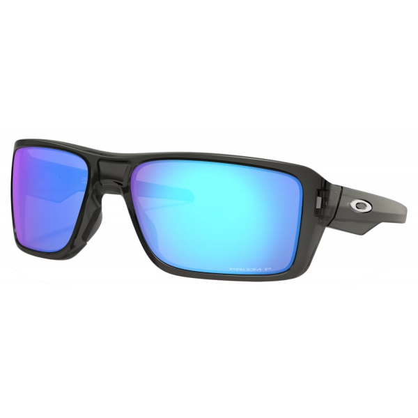 Oakley - Double Edge - Prizm Sapphire Polarized - Grey Smoke - Sunglasses - Oakley Eyewear