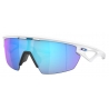 Oakley - Sphaera™ - Prizm Sapphire Polarized - Matte White - Sunglasses - Oakley Eyewear