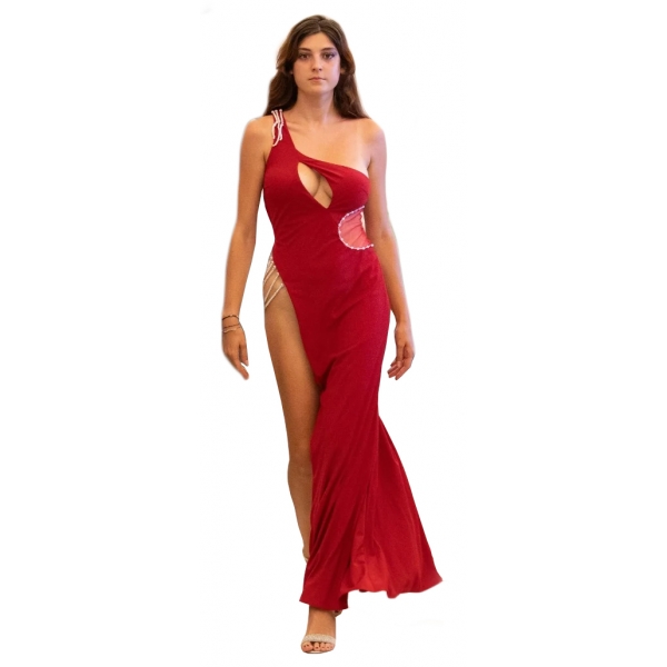 Miriam Tirinzoni - Evening Gown - Red - Dresses - Luxury Exclusive Collection