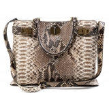 Miriam Tirinzoni - Borsa in Pelle di Pitone - Borsa - Luxury Exclusive Collection