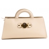 Miriam Tirinzoni - Hardshell Calf Leather Bag - Cream - Bags - Luxury Exclusive Collection