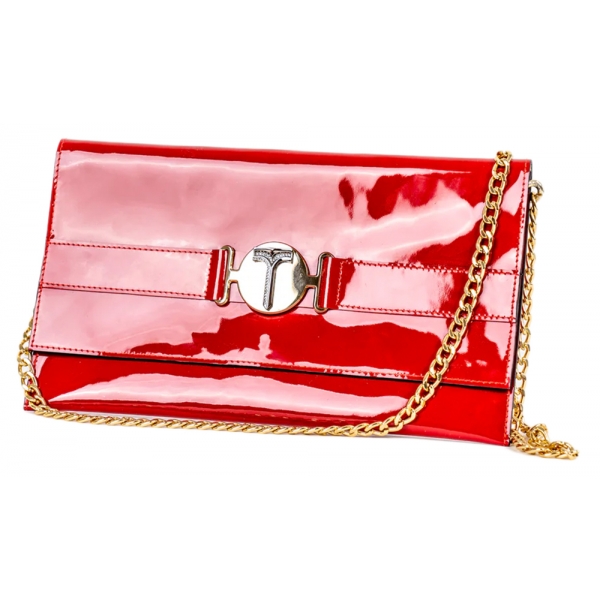 Miriam Tirinzoni - Borsa in Vernice Red - Borsa - Luxury Exclusive Collection