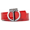 Miriam Tirinzoni - Red Patent Leather Belt - Belt - Luxury Exclusive Collection