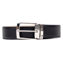 Miriam Tirinzoni - Black Leather Belt - Belt - Luxury Exclusive Collection