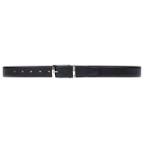 Miriam Tirinzoni - Black Leather Belt - Belt - Luxury Exclusive Collection