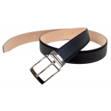 Miriam Tirinzoni - Black Leather Belt - Belt - Luxury Exclusive Collection