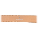 Miriam Tirinzoni - Brown Eel Leather Belt - Belt - Luxury Exclusive Collection