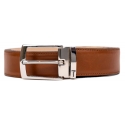 Miriam Tirinzoni - Light Brown Leather Belt - Belt - Luxury Exclusive Collection