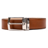 Miriam Tirinzoni - Light Brown Leather Belt - Belt - Luxury Exclusive Collection