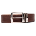 Miriam Tirinzoni - Dark Brown Leather Belt - Belt - Luxury Exclusive Collection