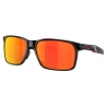 Oakley - Portal X - Prizm Ruby Polarized - Polished Black - Occhiali da Sole - Oakley Eyewear