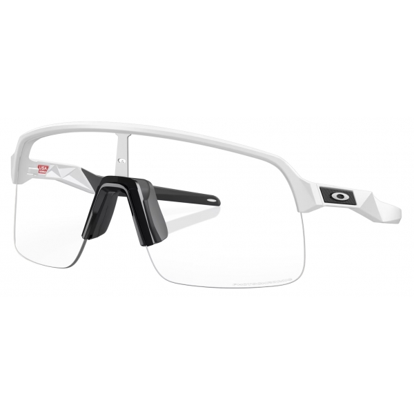 Oakley - Sutro Lite - Clear To Black Iridium Photochromic - Matte White - Sunglasses - Oakley Eyewear