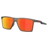 Oakley - Futurity Sun - Prizm Ruby Polarized - Satin Grey Smoke - Occhiali da Sole - Oakley Eyewear