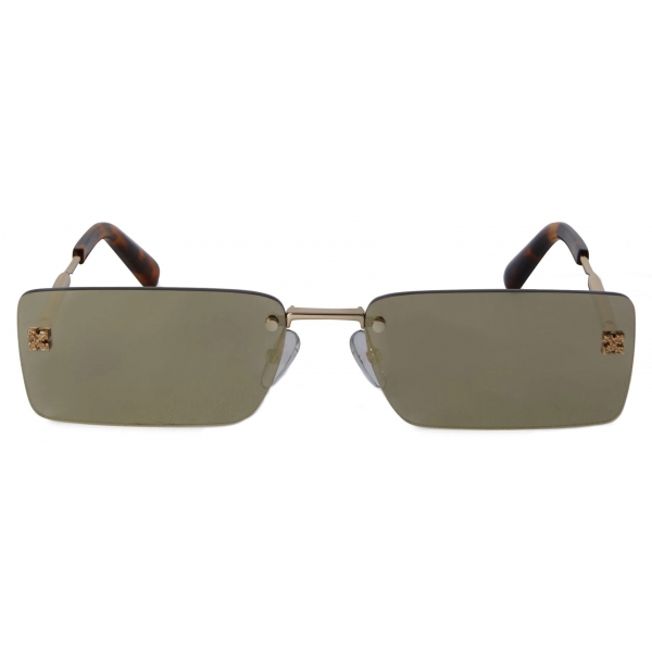 Off-White - Riccione Sunglasses - Gold Brown - Luxury - Off-White Eyewear