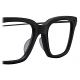 Thom Browne - Occhiali da Vista Rettangolare in Acetato e Titanio - Nero - Thom Browne Eyewear