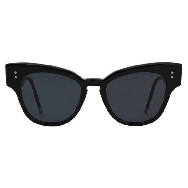 Thom Browne - Acetate Cat Eye Sunglasses - Black - Thom Browne Eyewear