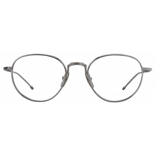 Thom Browne - Occhiali da Vista Rotondi in Titanio - Argento - Thom Browne Eyewear