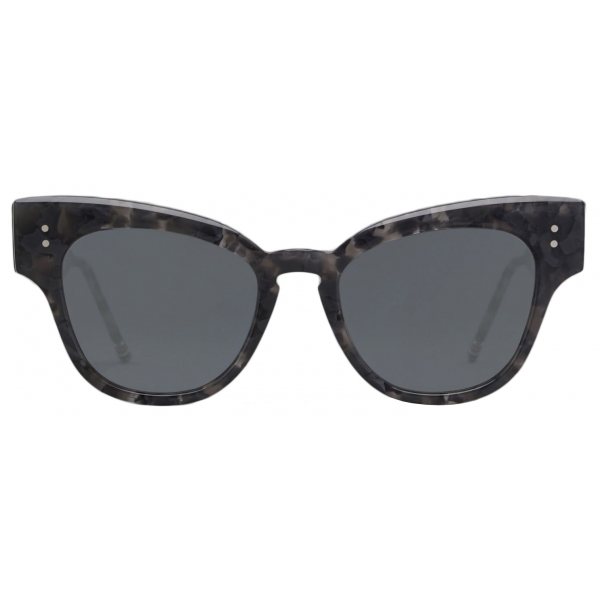 Thom Browne - Tortoise Acetate Cat Eye Sunglasses - Grey Tortoise - Thom Browne Eyewear