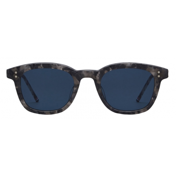 Thom Browne - Tortoise Acetate Rectangular Sunglasses - Grey Tortoise - Thom Browne Eyewear