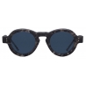 Thom Browne - Tortoise Acetate Round Sunglasses - Grey Tortoise - Thom Browne Eyewear