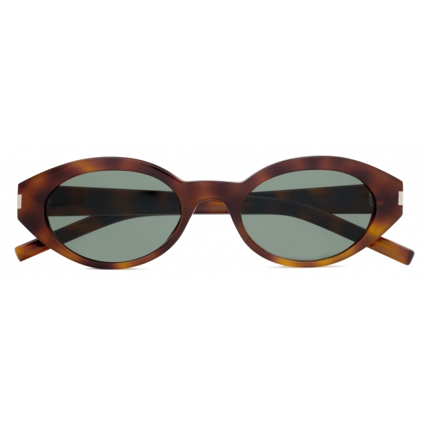 Yves Saint Laurent - Occhiali da Sole SL 567 - Avana Media e Verde - Saint Laurent Eyewear