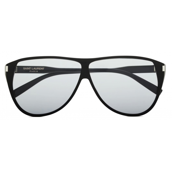 Yves Saint Laurent - Occhiali da Sole SL 731 Gaspar - Nero e Azzurro - Saint Laurent Eyewear