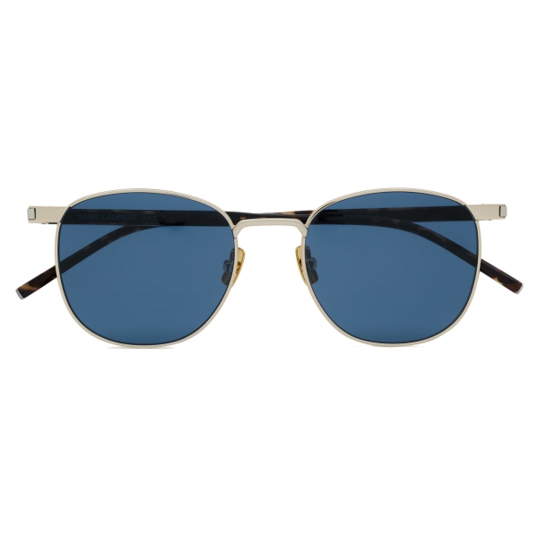 Yves Saint Laurent - Occhiali da Sole SL 747 - Oro Chiaro e Blu - Saint Laurent Eyewear