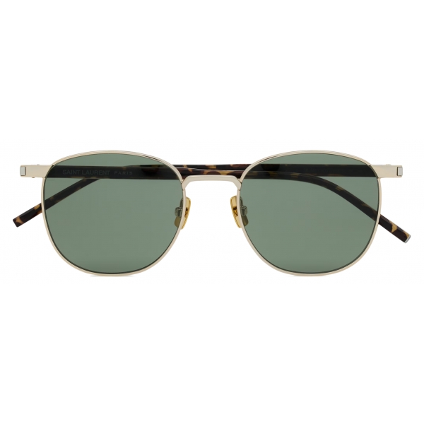 Yves Saint Laurent - Occhiali da Sole SL 747 - Oro Chiaro e Verde - Saint Laurent Eyewear