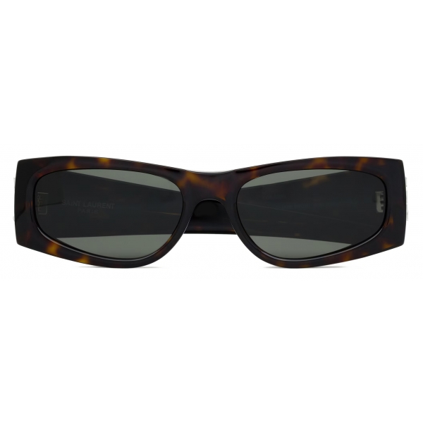 Yves Saint Laurent - SL M140 - Dark Havana and Grey - Sunglasses ...