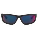 Prada - Prada Linea Rossa - Rectangular Sunglasses - Rubberized Black - Prada Collection - Sunglasses - Prada